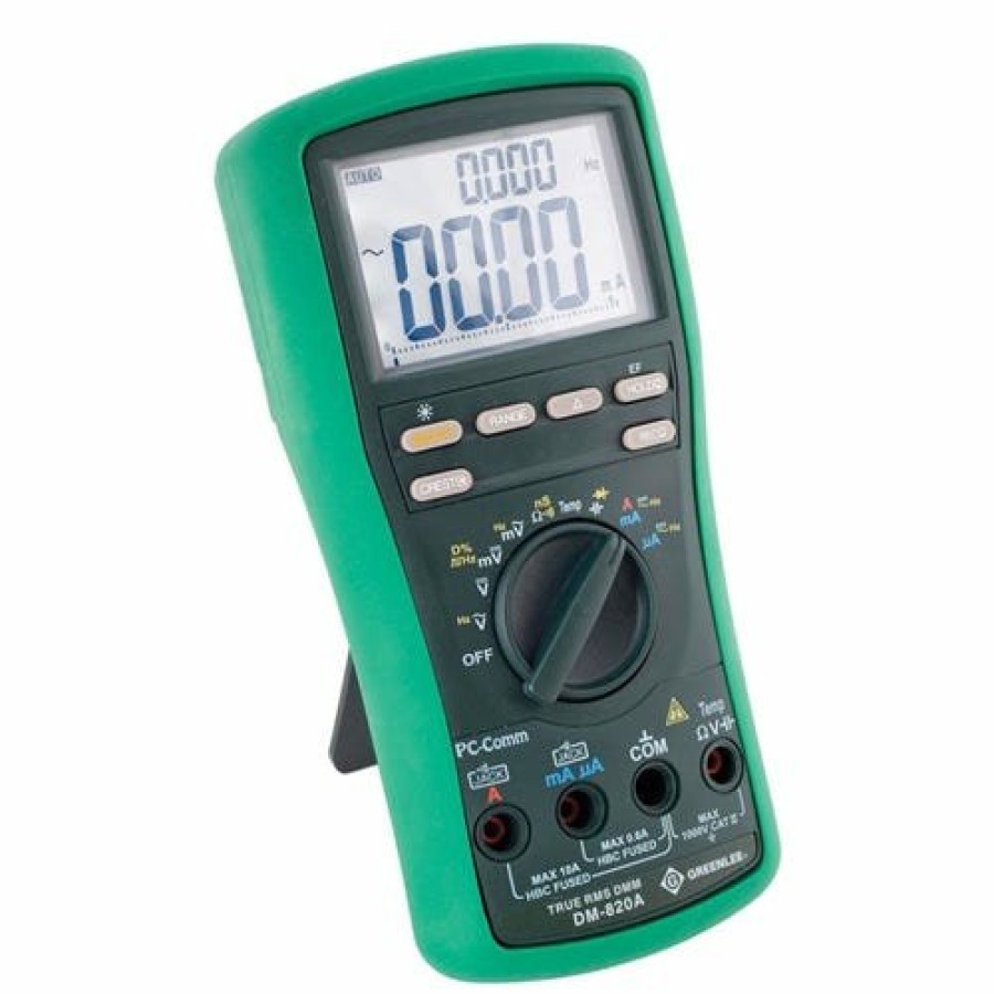 Power Tools Greenlee | Greenlee Esm Series Digital Multimeter Dm-820A