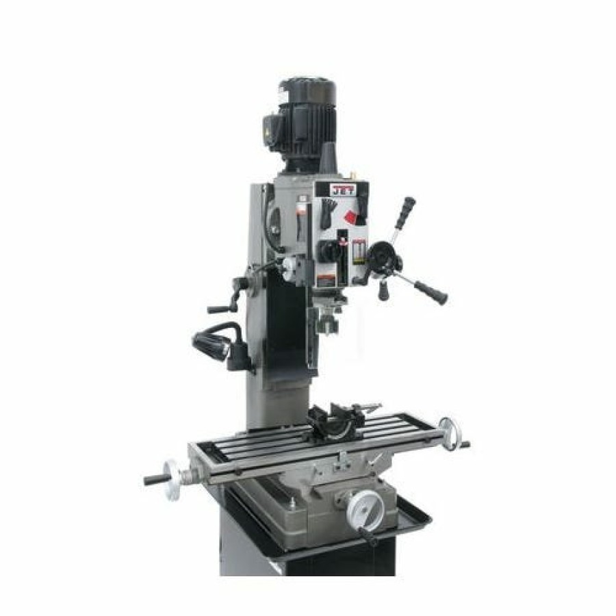 Power Tools JET Tools | Jet Jmd-45Gh Geared Head Square Column Drill Mill 351045