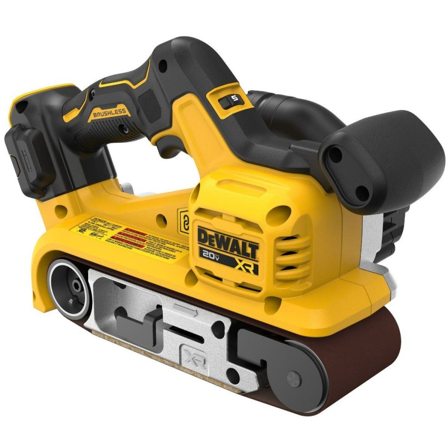 Power Tools DeWalt | Dewalt 20V Max Cordless Belt Sander (Bare Tool) Dcw220B