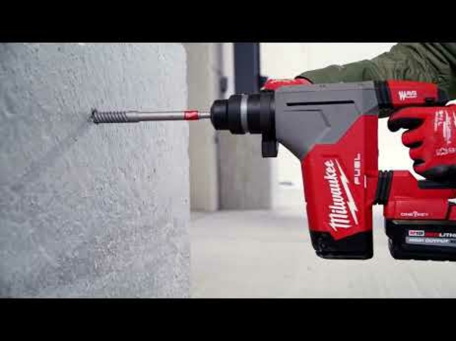 Accessories Milwaukee Tools | Milwaukee Sds Plus 1-1/4" X 12" Rebar Cutter 48-20-6732