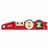 Hand Tools Milwaukee Tools | Milwaukee 10" Die Cast Torpedo Level With 360 Degree Locking Vial 48-22-5210