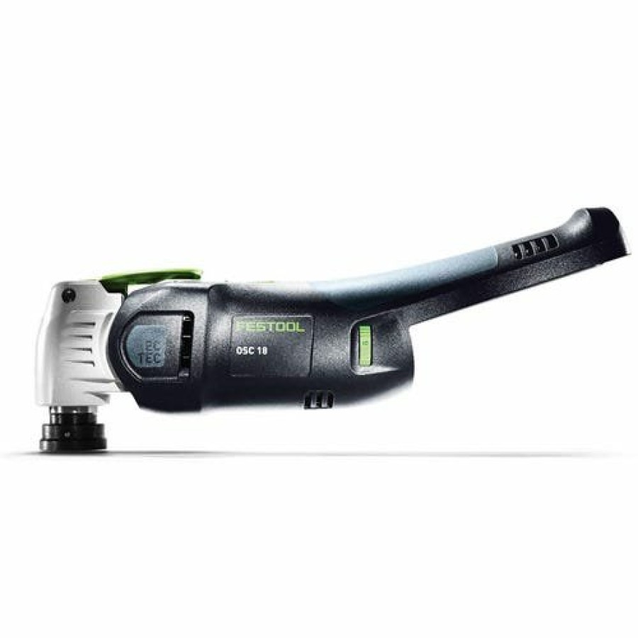 Power Tools Festool | Festool 18V Cordless Oscillator Vecturo Multi-Tool Starlock Osc 18 E-Basic Us (Tool Only) 576589