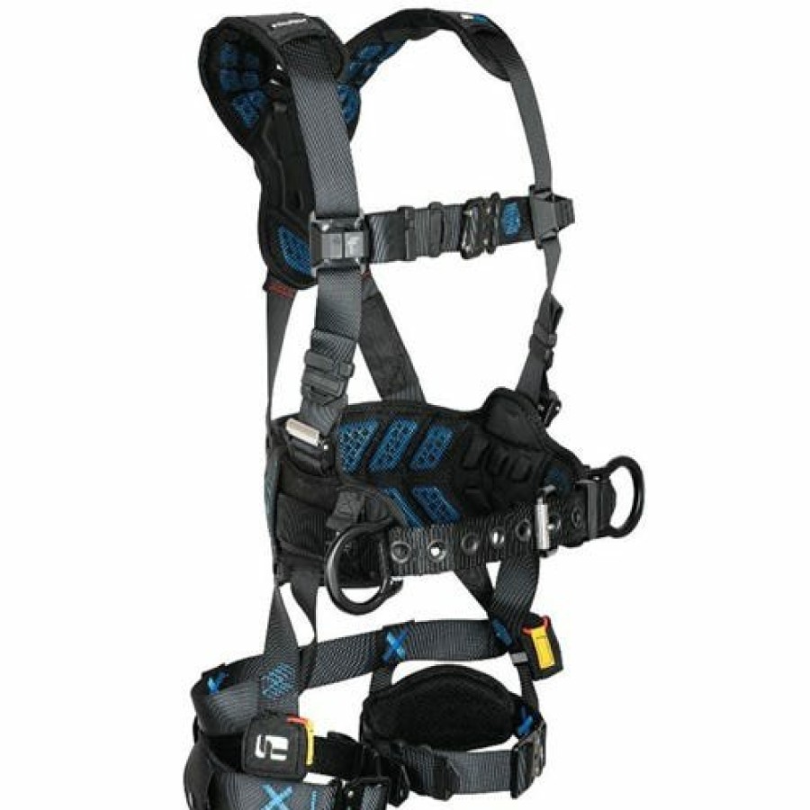 Safety & Work Wear FallTech | Falltech Ft-One 3D Construction Belted Full Body Harness, Quick Connect Adjustments 8123Bqc