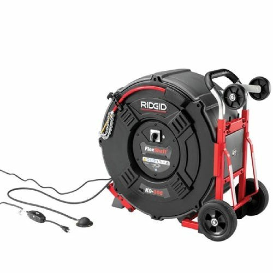 Power Tools RIDGID Tools | Ridgid K9-306 Flexshaft 125' Drain Cleaning Machine 3-6" Pipe 66593