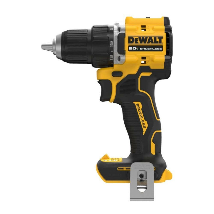 Power Tools DeWalt | Dewalt Atomic Compact Series 20V Max* Brushless Cordless 1/2 In. Drill/Driver (Tool Only) Dcd794B