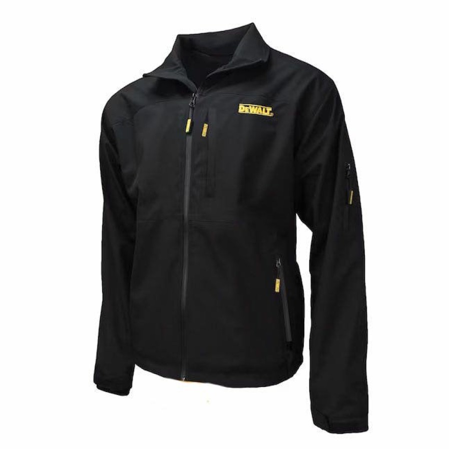 Safety & Work Wear DeWalt | Dewalt Heated Structured Soft Shell Jacket Dchj090Bb