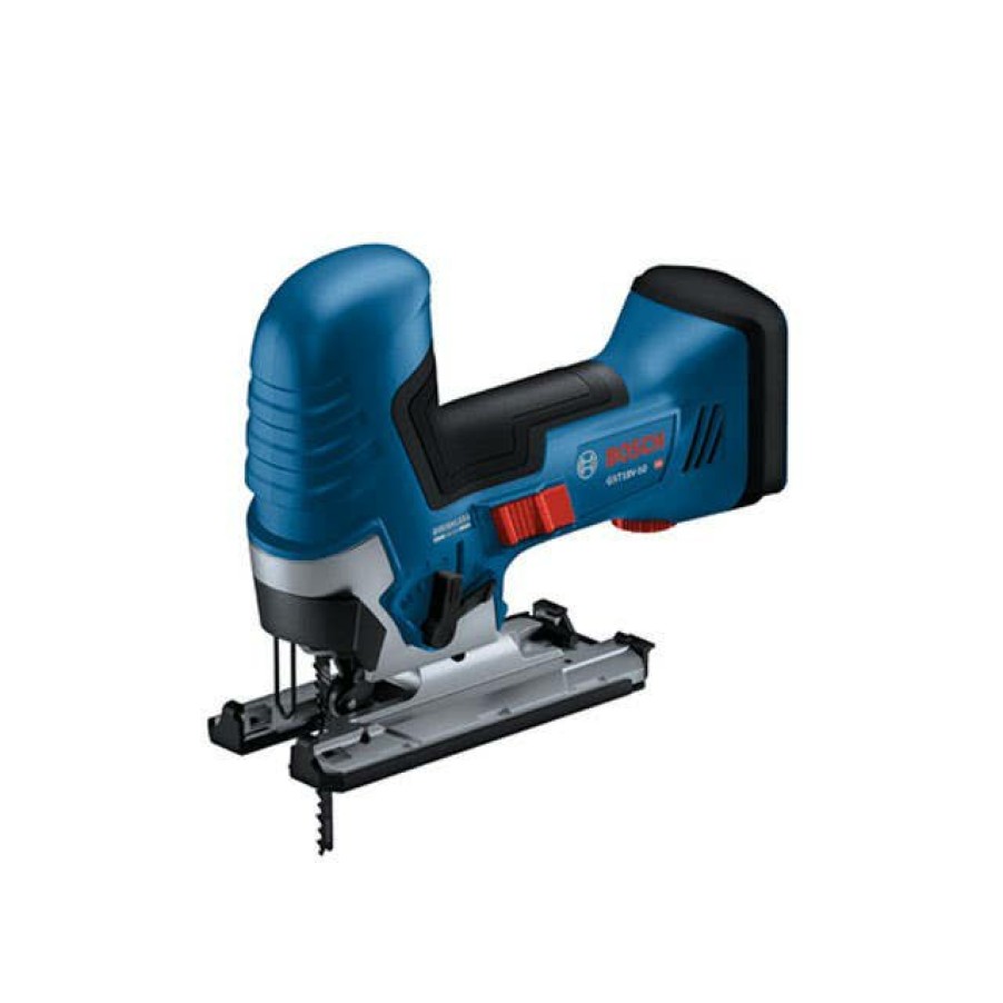 Power Tools Bosch Power Tools | Bosch 18V Brushless Barrel-Grip Jig Saw (Bare Tool) Gst18V-50Bn