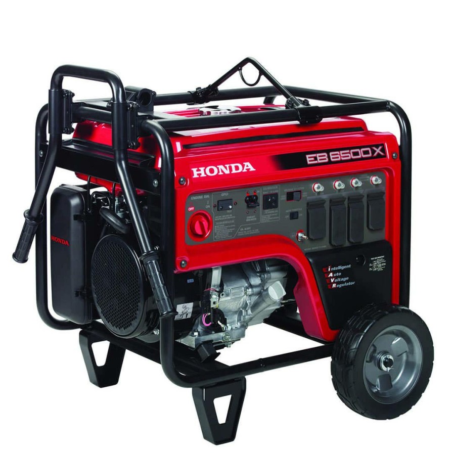 Power Tools Honda Power Equipment | Honda 6500 Watt 120/240V Industrial Generator W/ Co-Minder Detection System Eb6500X1An