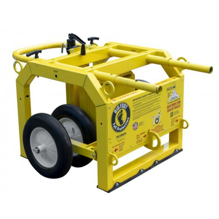 Safety & Work Wear Tie Down | Tie Down Bigfoot Cart Assembled Mobile Fall Protection System 60060Us