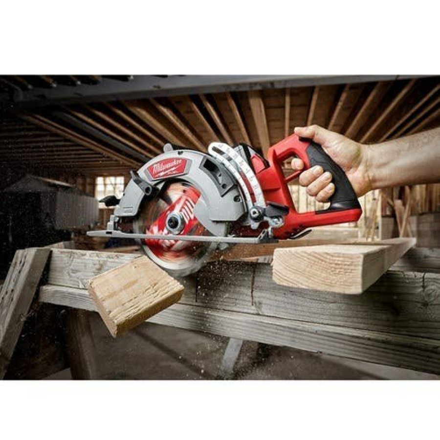 Power Tools Milwaukee Tools | Milwaukee M18 Fuel Brushless Rear Handle 7-1/4" Circular Saw (12.0Ah) Kit 2830-21Hd