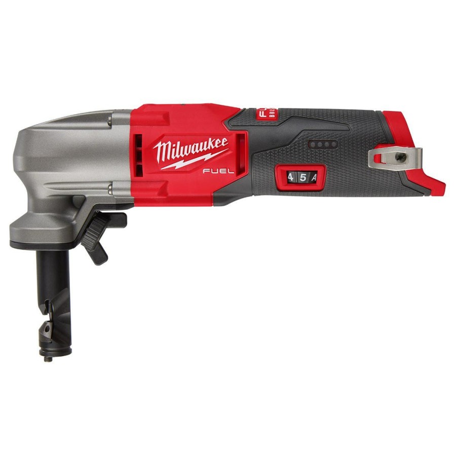 Power Tools Milwaukee Tools | Milwaukee M12 Fuel 16 Gauge Variable Speed Nibbler 2476-20