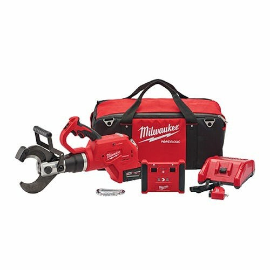 Power Tools Milwaukee Tools | Milwaukee M18 Forcelogic Underground Cable Cutter 3" W/ Wireless Remote 2776R-21