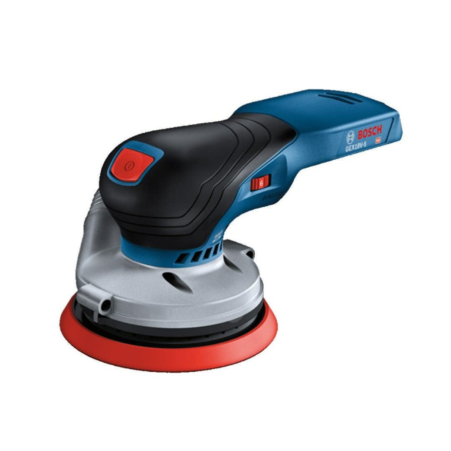 Power Tools Bosch Power Tools | Bosch 18V Brushless 5" Random Orbit Sander (Bare Tool) Gex18V-5N