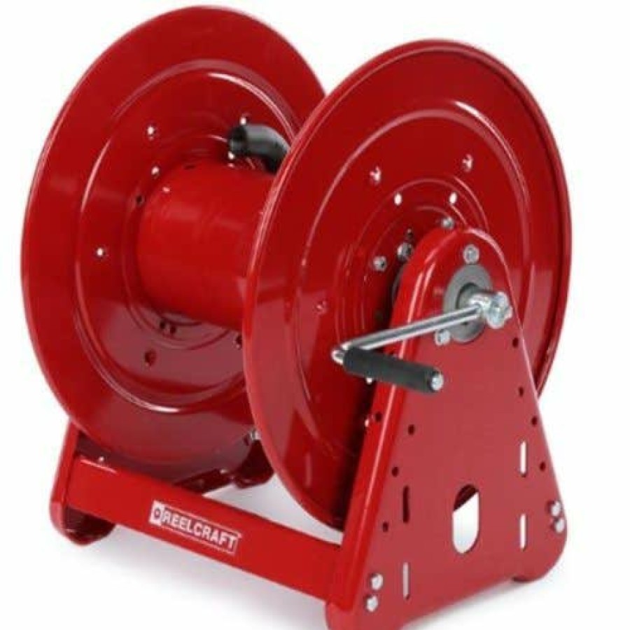 Hardware & Jobsite Supplies Reelcraft | Reelcraft 1/2" X 200' Heavy Duty Hand Crank Air/Water Hose Reel W/O Hose Ca32112 L