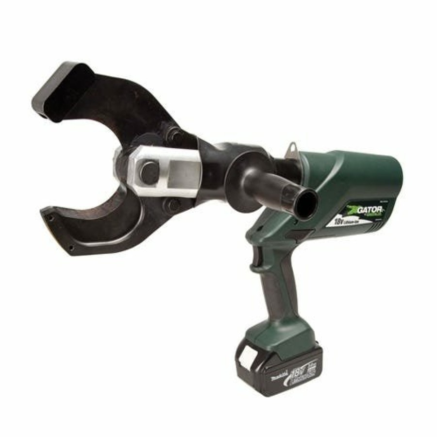 Power Tools Greenlee | Greenlee 18V Gator Cable Cutter 85Mm 18V Cordless Kit Esc85Lx11