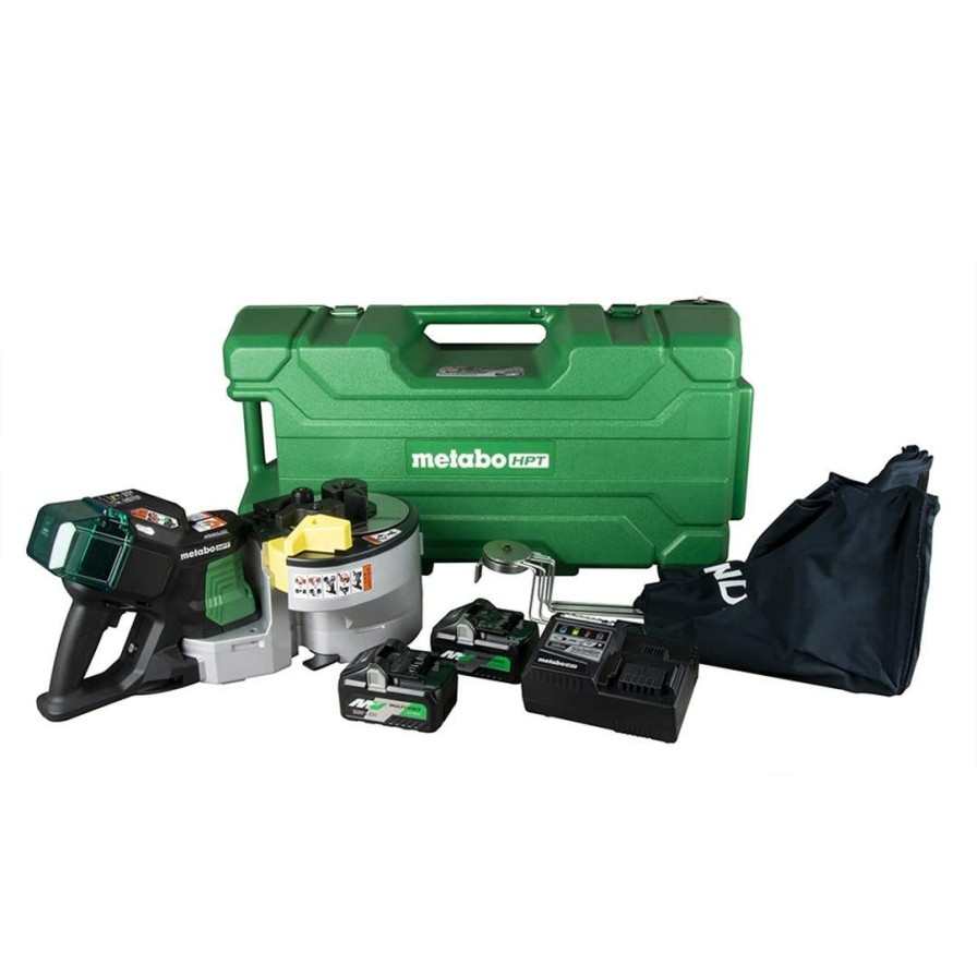 Power Tools Metabo HPT (Formerly Hitachi) | Metabo Hpt 36V Brushless Rebar Cutter/Bender Kit Vb3616Dam