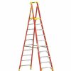 Hardware & Jobsite Supplies Werner | Werner 18Ft Reach Height Fiberglass Podium Ladder 12Ft Type Ia Pd6212