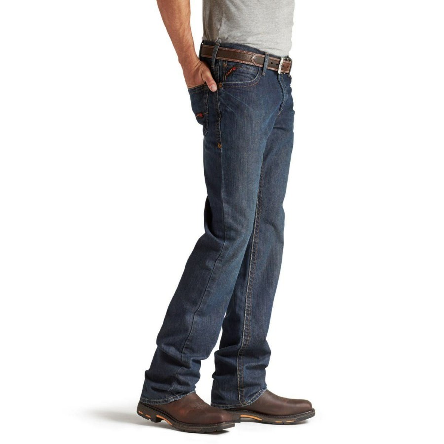 Safety & Work Wear Ariat | Ariat Men'S Fr M4 Relaxed Basic Boot Cut Jeans 10012555