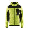 Safety & Work Wear Blaklader Workwear | Blaklader Black/Yellow Hi-Vis Knitted Jacket 494021173399