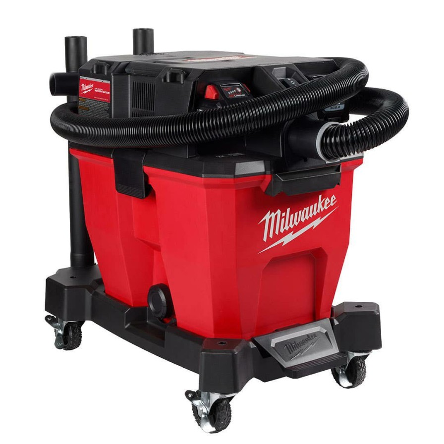 Power Tools Milwaukee Tools | Milwaukee M18 Fuel 9 Gallon Dual-Battery Modular Wet/Dry Vacuum Kit 0920-22Hd