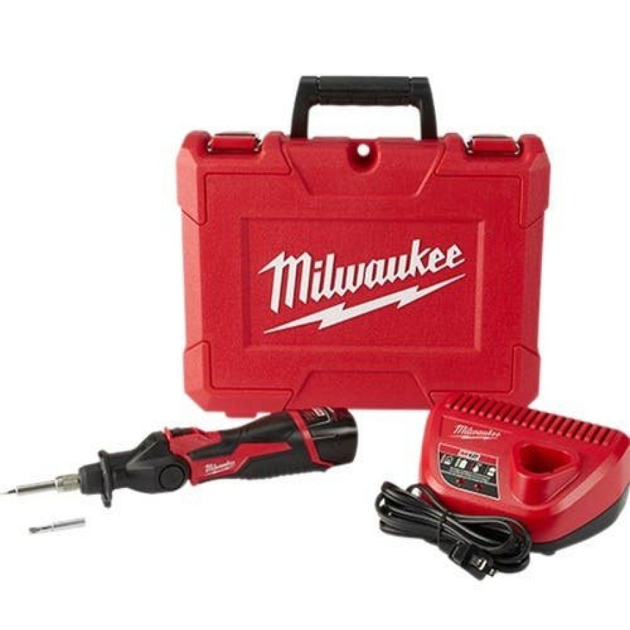 Power Tools Milwaukee Tools | Milwaukee M12 Soldering Iron Kit 2488-21