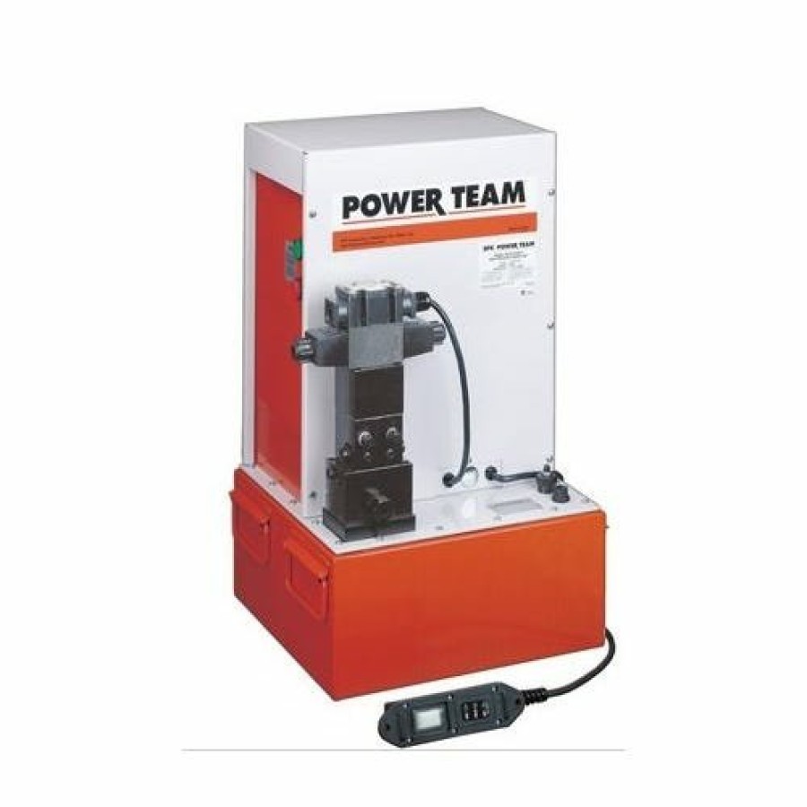 Power Tools Power Team SPX | Power Team Up To 200 Ton Electric Hydraulic Pump - Double Acting Pq604S