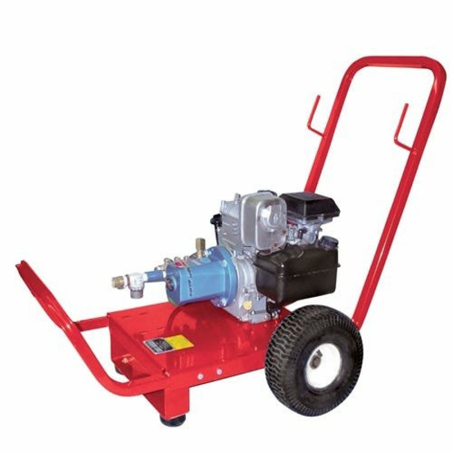 Power Tools Wheeler-Rex | Wheeler-Rex Gas Triplex Plunger Hydrostatic Test Pump W/ 5.5 Hp Honda 1200 Psi 462000