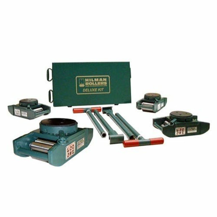 Hardware & Jobsite Supplies Hilman Rollers | Hilman Rollers 60 Ton Ft Deluxe Riggers Kit 4 Pad Swivels Krs-60-Slp