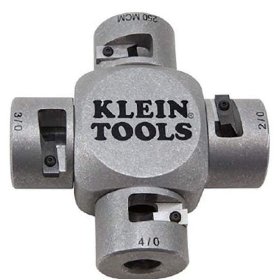 Hand Tools Klein Tools | Klein Large Cable Stripper (2/0 - 250 Mcm) 21051