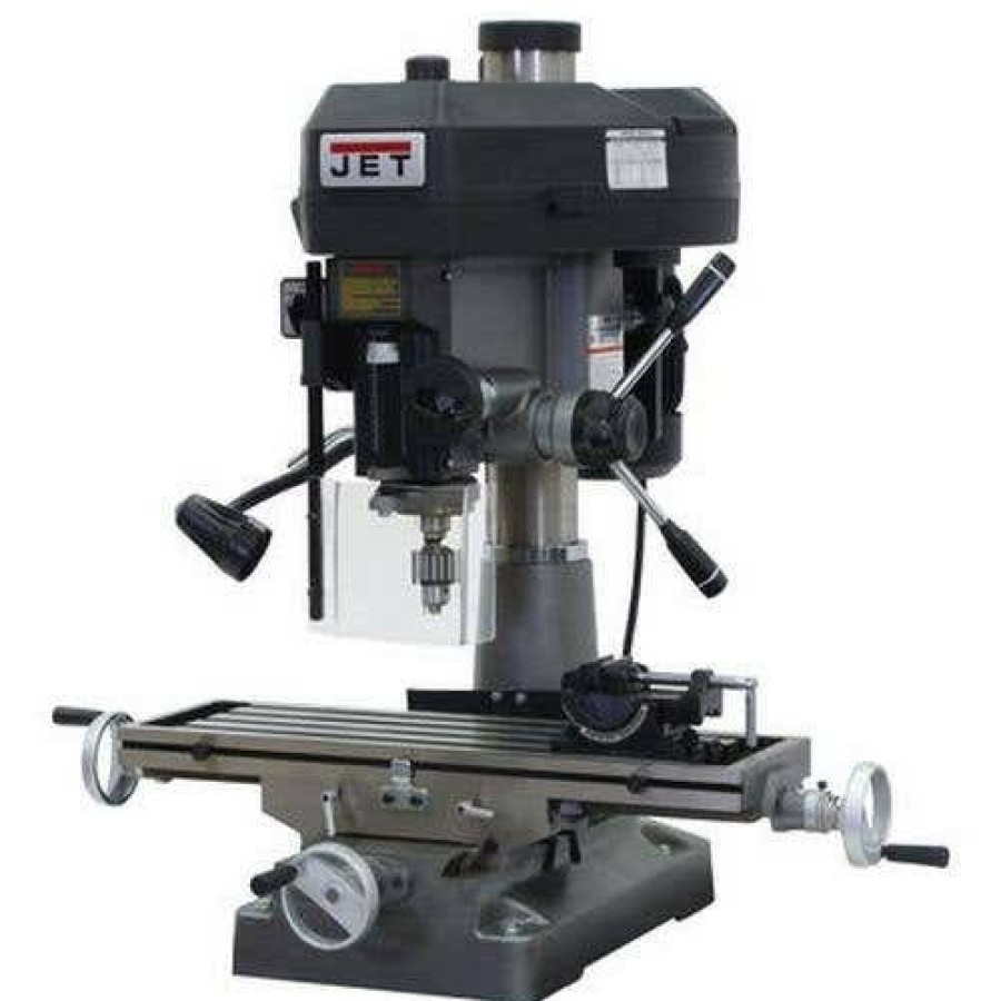 Power Tools JET Tools | Jet Jmd-18 Mill/Drill With R-8 Taper 115/230V 1 Ph 350018