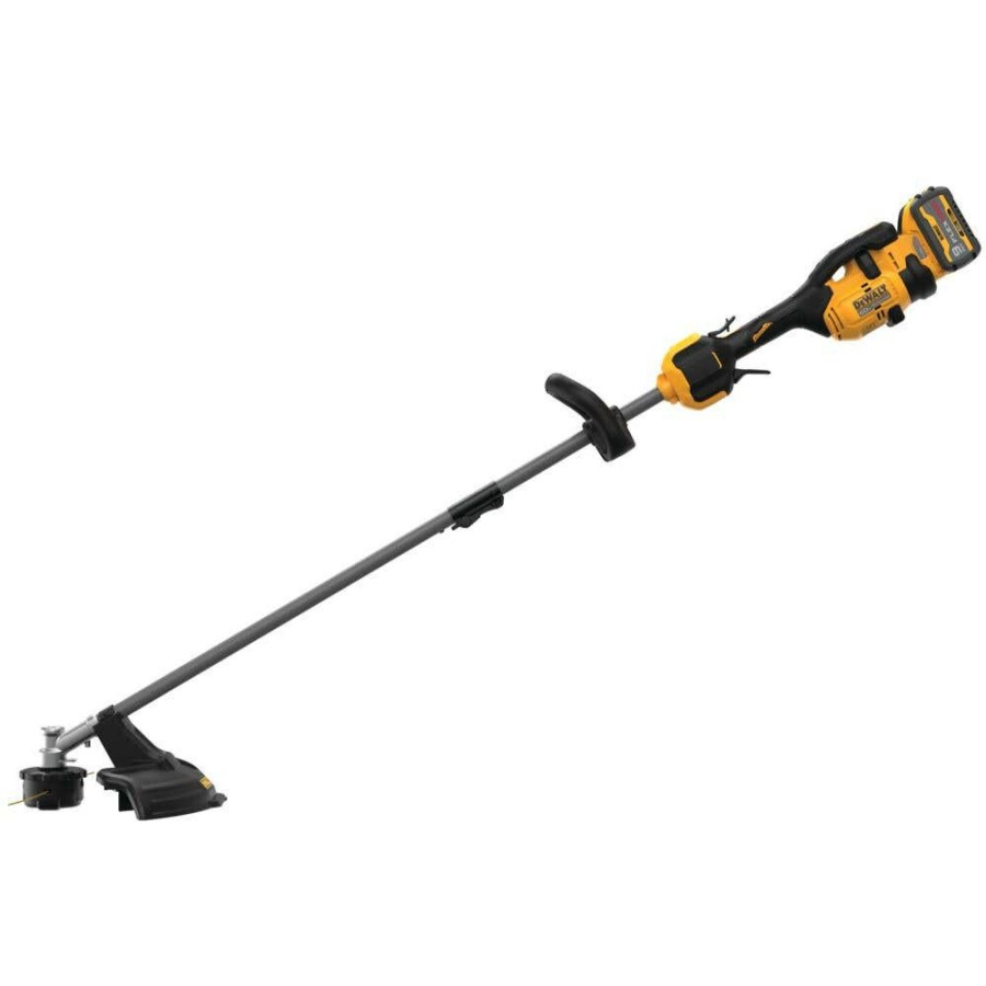 Power Tools DeWalt | Dewalt 60V Max* 17 In. Brushless Attachment Capable String Trimmer Kit Dcst972X1