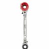 Hand Tools Milwaukee Tools | Milwaukee Lineman'S 5-In-1 Ratcheting Wrench 48-22-9216M