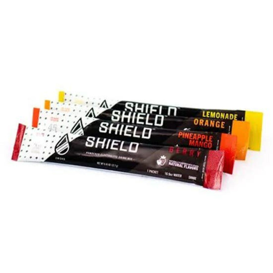 Safety & Work Wear Shield Hydration | Shield Electrolyte Hydration Powder Mixes Single Serve Box Of 100 Mixed Flavors 02-01-01-100-Mx