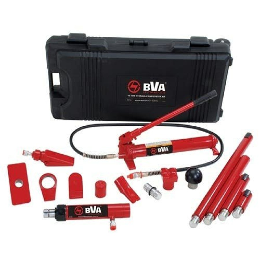 Power Tools BVA Hydraulics | Bva Porto Power 10 Ton Portable Maintenance Kit J50100