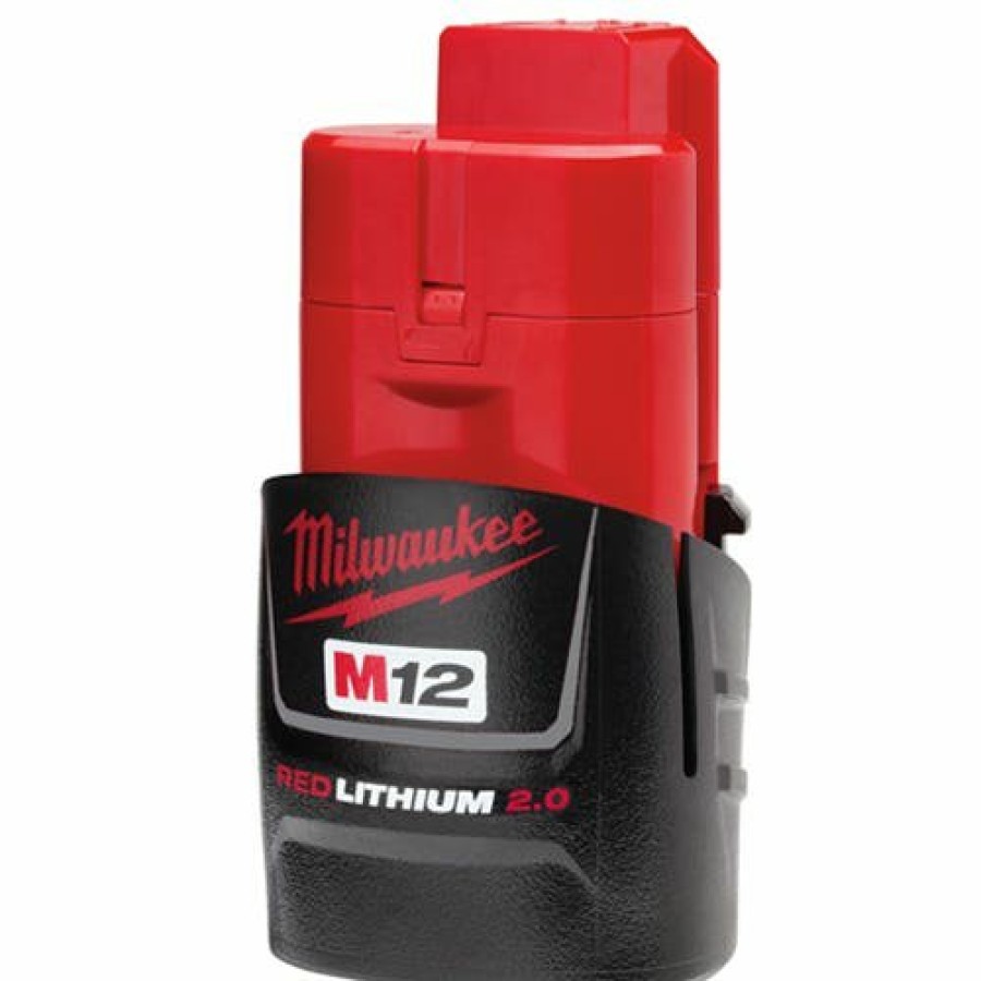 Power Tools Milwaukee Tools | Milwaukee M12 Redlithium 2.0Ah Battery 48-11-2420