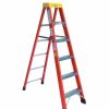 Hardware & Jobsite Supplies Bauer Ladders | Bauer 8' Fiberglass Stepladder Type Ia 300 Lb. Rated 30408