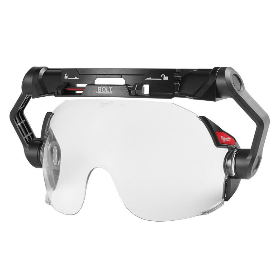 Safety & Work Wear Milwaukee Tools | Milwaukee Bolt Eye Visor - Clear Dual Coat Lens 48-73-1410