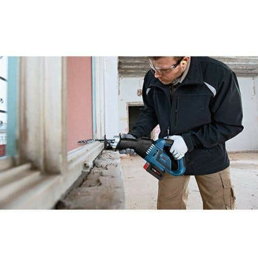 Power Tools Bosch Power Tools | Bosch 18V Ec Brushless Reciprocating Saw 1-1/4" Stroke Gsa18V-125N (Bare Tool)