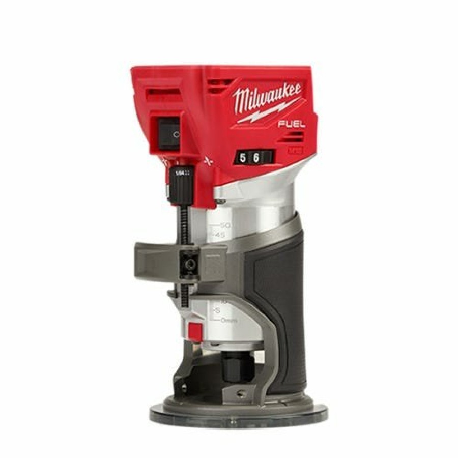 Power Tools Milwaukee Tools | Milwaukee M18 Fuel Compact Router (Bare Tool) 2723-20