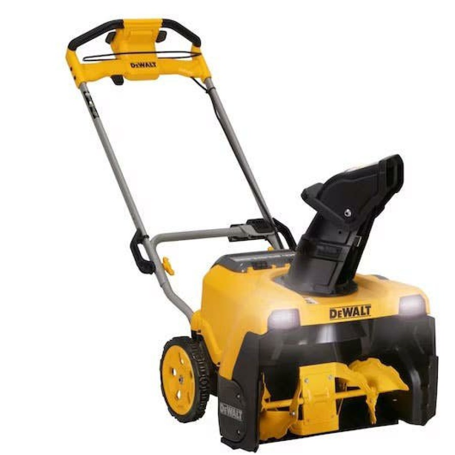 Power Tools DeWalt | Dewalt 21" Flexvolt 60V Snow Blower Single-Stage 12.0Ah Kit Dcsnp2142Y2