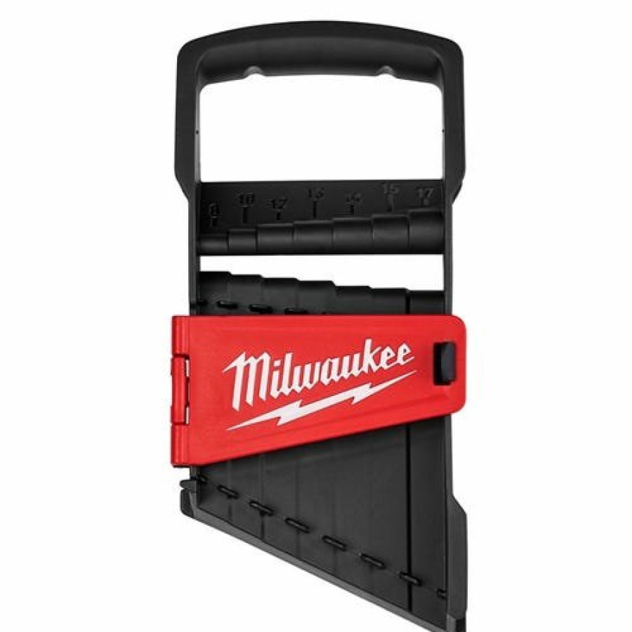 Hand Tools Milwaukee Tools | Milwaukee 7 Pc. Metric Flex Head Ratcheting Combination Wrench Set 48-22-9529