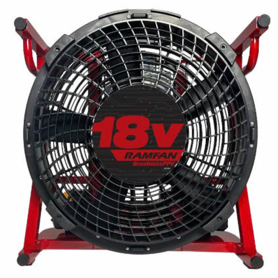 Power Tools Ram Fans | Ramfan 18V Brushlessppv 18", Dewalt Flexvolt Compatible (No Battery) El5518D