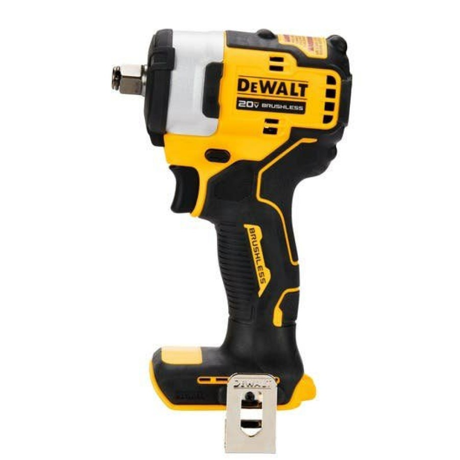 Power Tools DeWalt | Dewalt 20V Max* 1/2 In. Cordless Impact Wrench With Hog Ring Anvil (Tool Only) Dcf911B