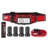 Power Tools Milwaukee Tools | Milwaukee Redlithium Usb Hardhat Headlamp 600 Lumens 2163-21