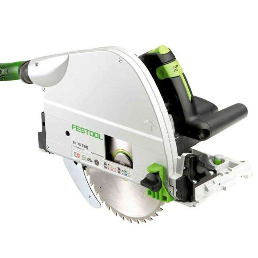 Power Tools Festool | Festool Ts 75 Eq-F-Plus Plunge Cut Track Saw 576118