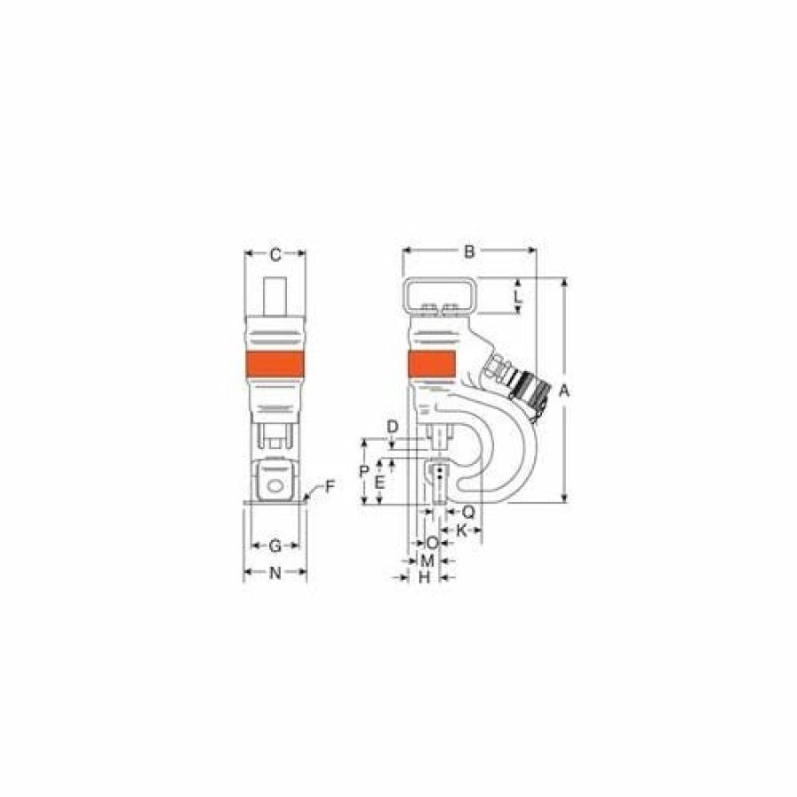 Power Tools Power Team SPX | Power Team 35 Ton Hydraulic Punch (Tool Only) Hp35