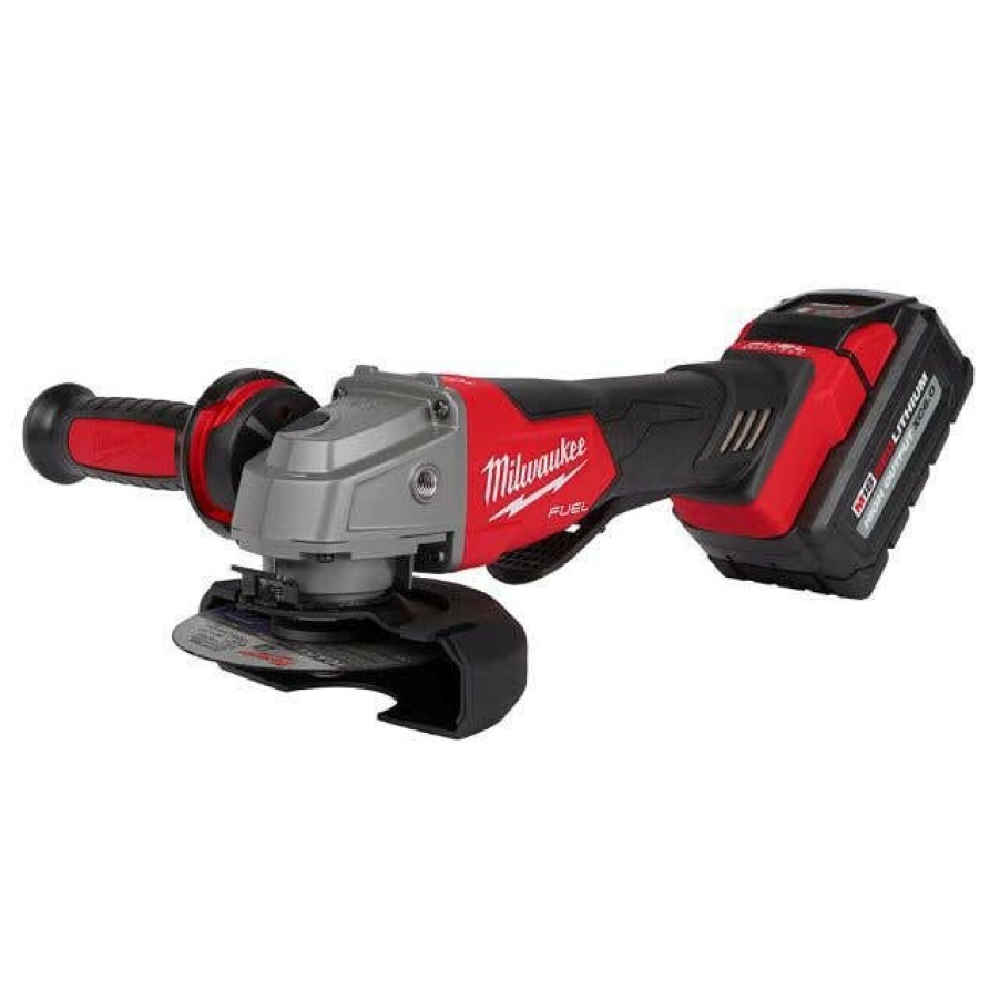 Power Tools Milwaukee Tools | Milwaukee M18 Fuel Brushless Grinder W/ Paddle Switch Forge Kit 2880-21F