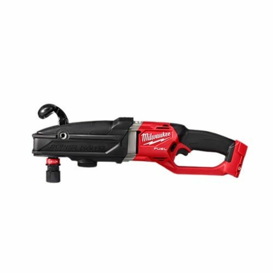 Power Tools Milwaukee Tools | Milwaukee M18 Fuel Super Hawg Right Angle Drill W/ Quik-Lok 2811-20