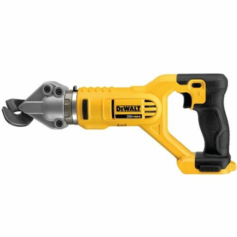 Power Tools DeWalt | Dewalt 20V Max 18Ga. Cordless Swivel Head Offset Shears (Bare Tool) Dcs496B