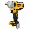 Power Tools DeWalt | Dewalt 20V Max Xr 1/2" Mid-Range Impact Wrench W/ Detent Pin Anvil (Bare Tool) Dcf892B